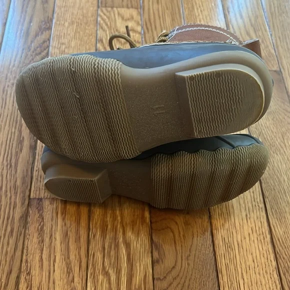 London Fog Seth Jr. Duck Boots Rain Snow Winter 11 Boys Toddler Casual Preppy - Picture 6 of 8